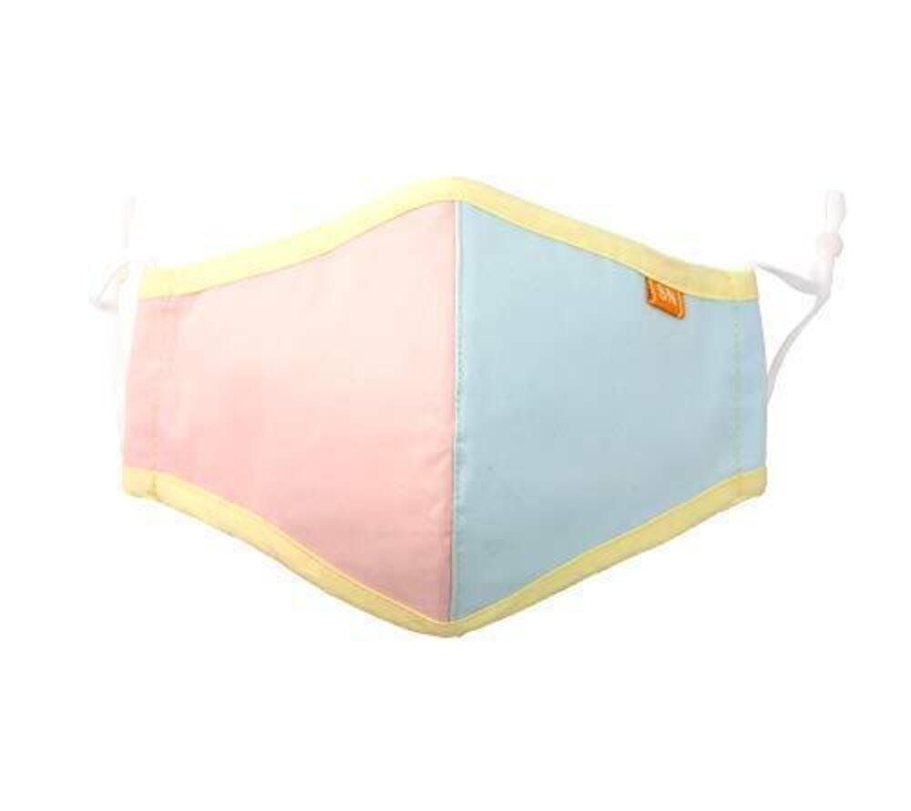 1116 Reusable Washable Team Color Blocks Cotton Cloth Face Mask for Adults